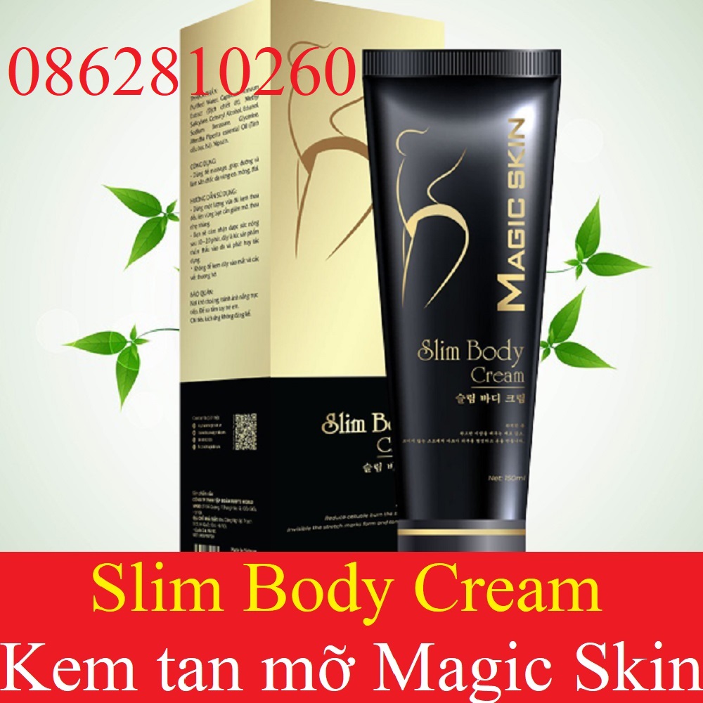 Kem Tan Mỡ Quế Gừng Magic Skin Slim Body Cream [CHÍNH HÃNG MAGICSKIN]