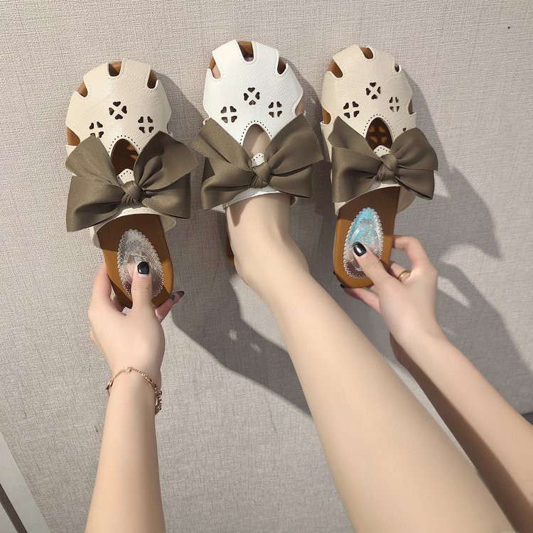 Dép sục búp bê nơ D29