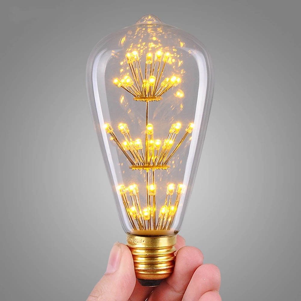 Bóng Đèn Edison Vintage Led Thông 4W ST64 E27