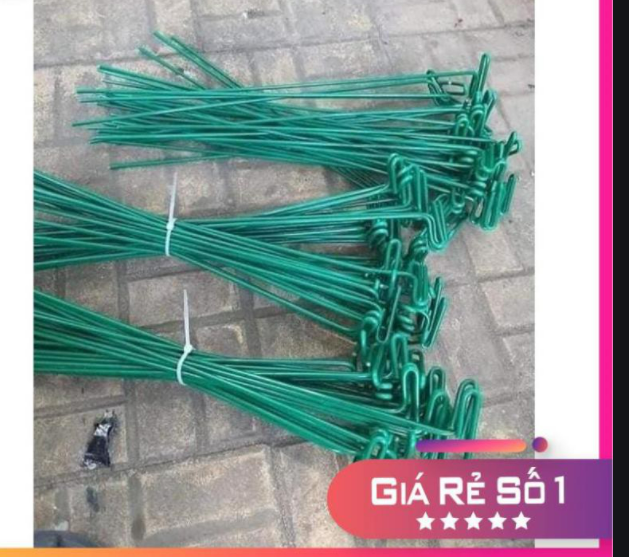 Set 10 que nẹp chậu dài 30cm