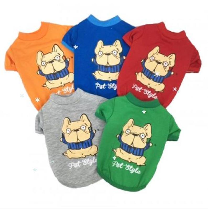 ÁO CHÓ MÈO THÚ CƯNG PET STYLE ĐỦ SIZE ĐƯỢC CHỌN MÀU