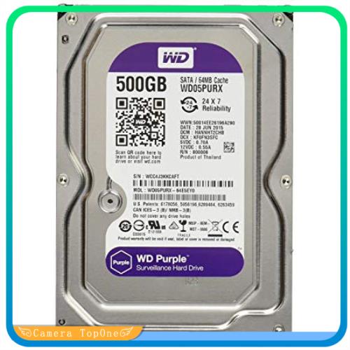 [HCM][Trả góp 0%]Ổ cứng dùng cho camera wd purple 500gb đến 8tb - bh 2 năm chuyên dụng cho thiết bị giám sát an ninh thích hợp sử dụng cho các cá nhân