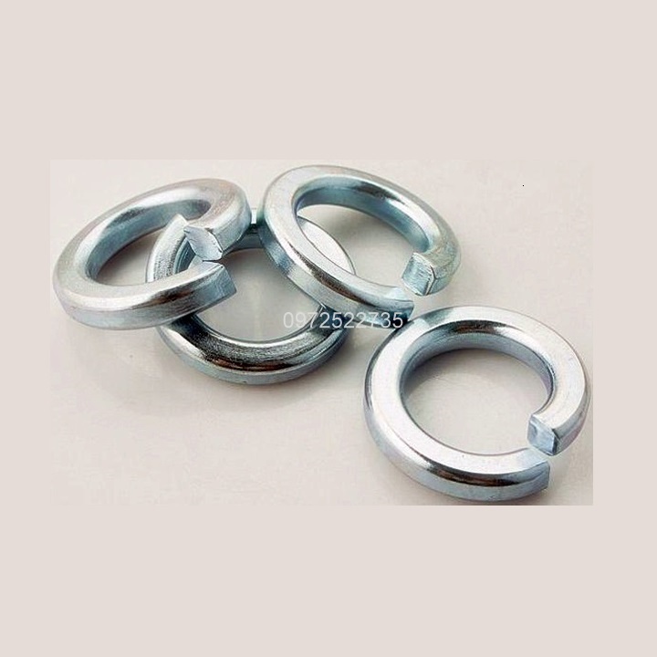 Long đen vênh inox, mạ kẽm nhiều size M5-M16 (100 cái)