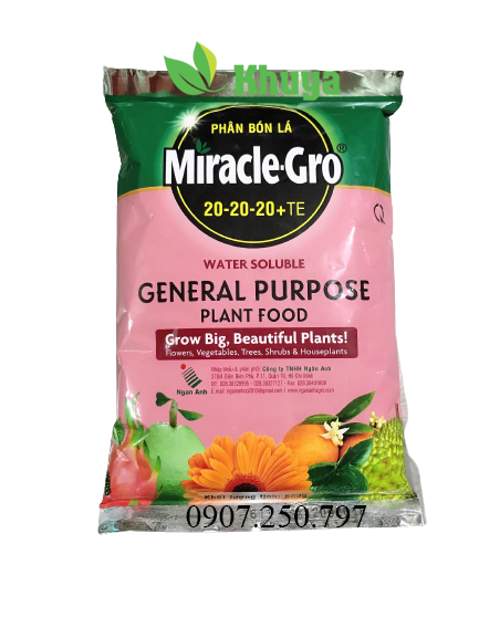 Phân bón Miracle Gro 20 20 20 500Gram