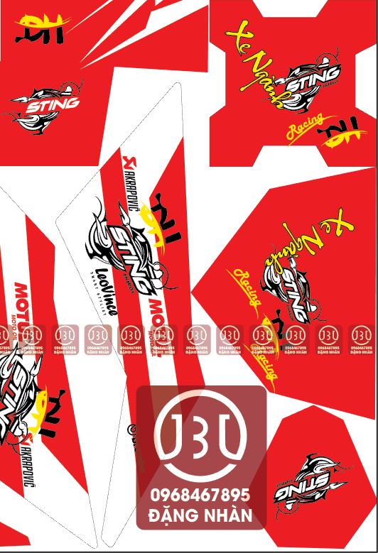 Tem trùm xe điện AIMA JEEK sting130
