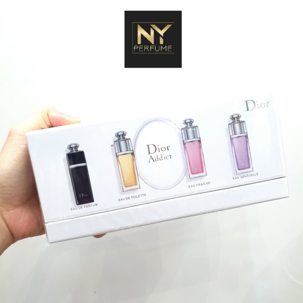 Bộ Nước Hoa Dior Addict LA Collection 4 Chai Mini ( 5ml x 4 )