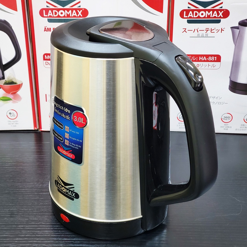 Ấm đun siêu tốc 3 lít LADOMAX HA-881