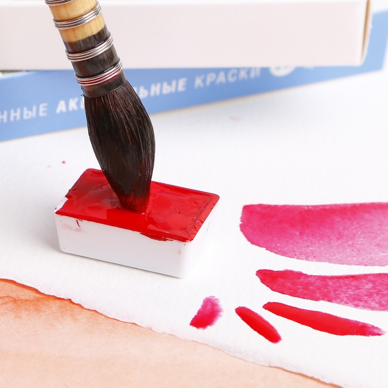 Màu Nước Sonnet 24 màu, Hộp gỗ