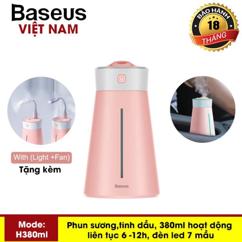 Máy phun sương đa năng tạo độ ẩm chăm sóc da thương hiệu cao cấp Baseus H380ml dùng trong phòng ngủ, văn phòng làm việc và trên ô tô - Phân phối bởi Baseus Global