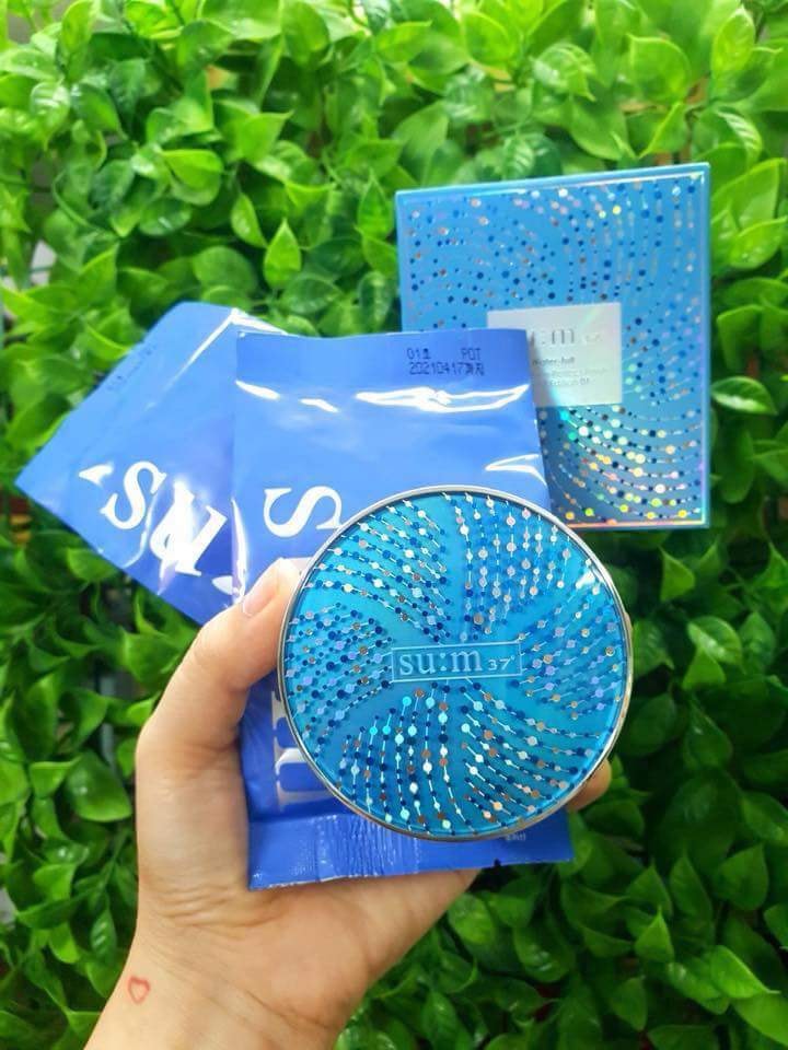 Phấn nước Su:m37 Water-full CC Cushion Perfect Finish Special Edition (15gx3)