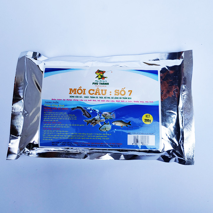 Mồi câu cá số 7 - Mồi câu cá Phú Thành