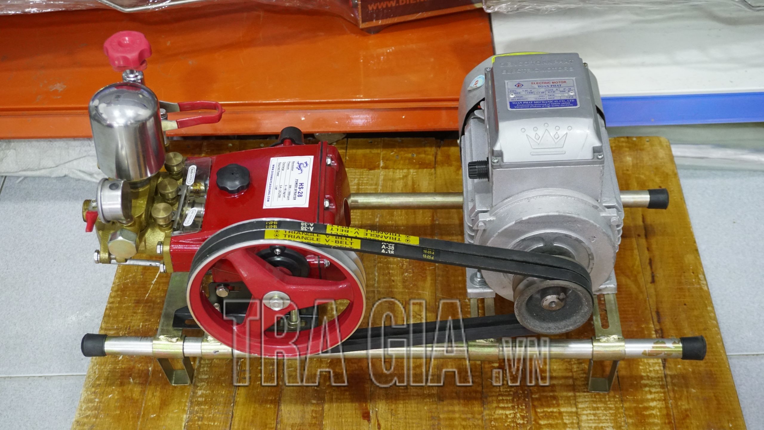 Đầu Xịt Áp Lực Dragon CH80 – Đầu Xịt Rửa Xe 5HP