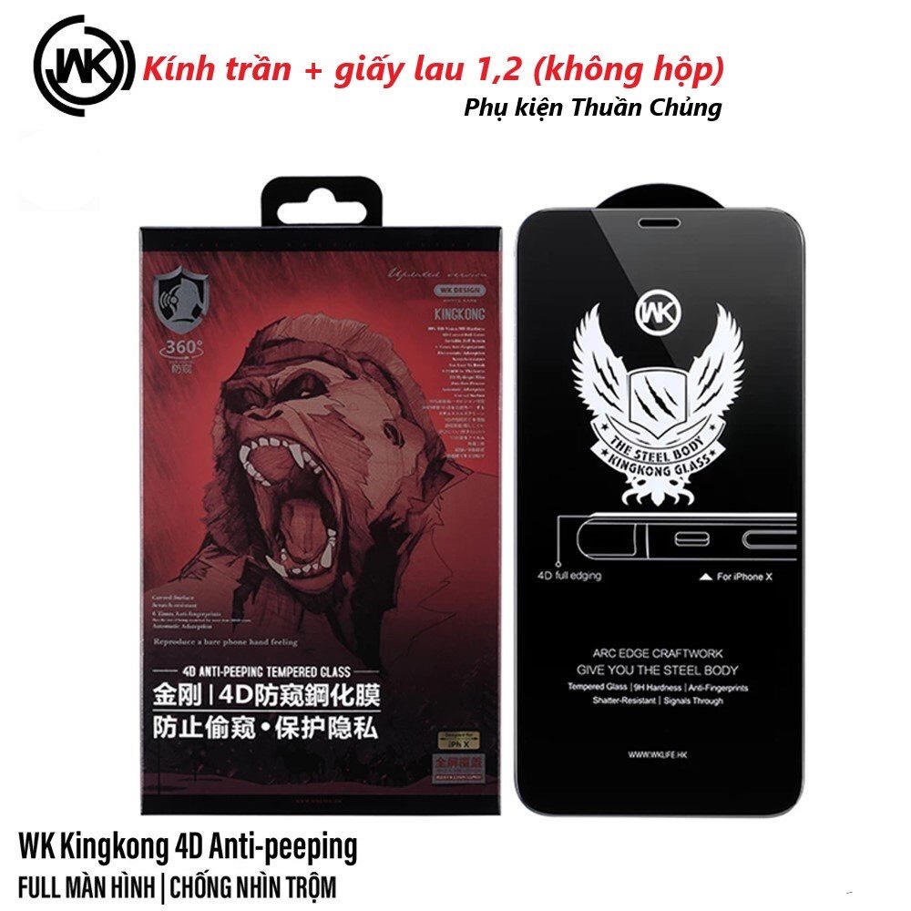 [HCM]Kính cường lực KingKong 10D / 21D / KK 3D / KK CNT 4D sử dụng cho iPhone 6Plus/6SPlus/6/6s/7 8 7plus/8plus/X/Xs/Xsmax/11/11Pro/11Promax/12/13/14/15 Pro Max (Mini/Pro/ProMax/Plus) siêu bền - Phụ kiện điện thoại