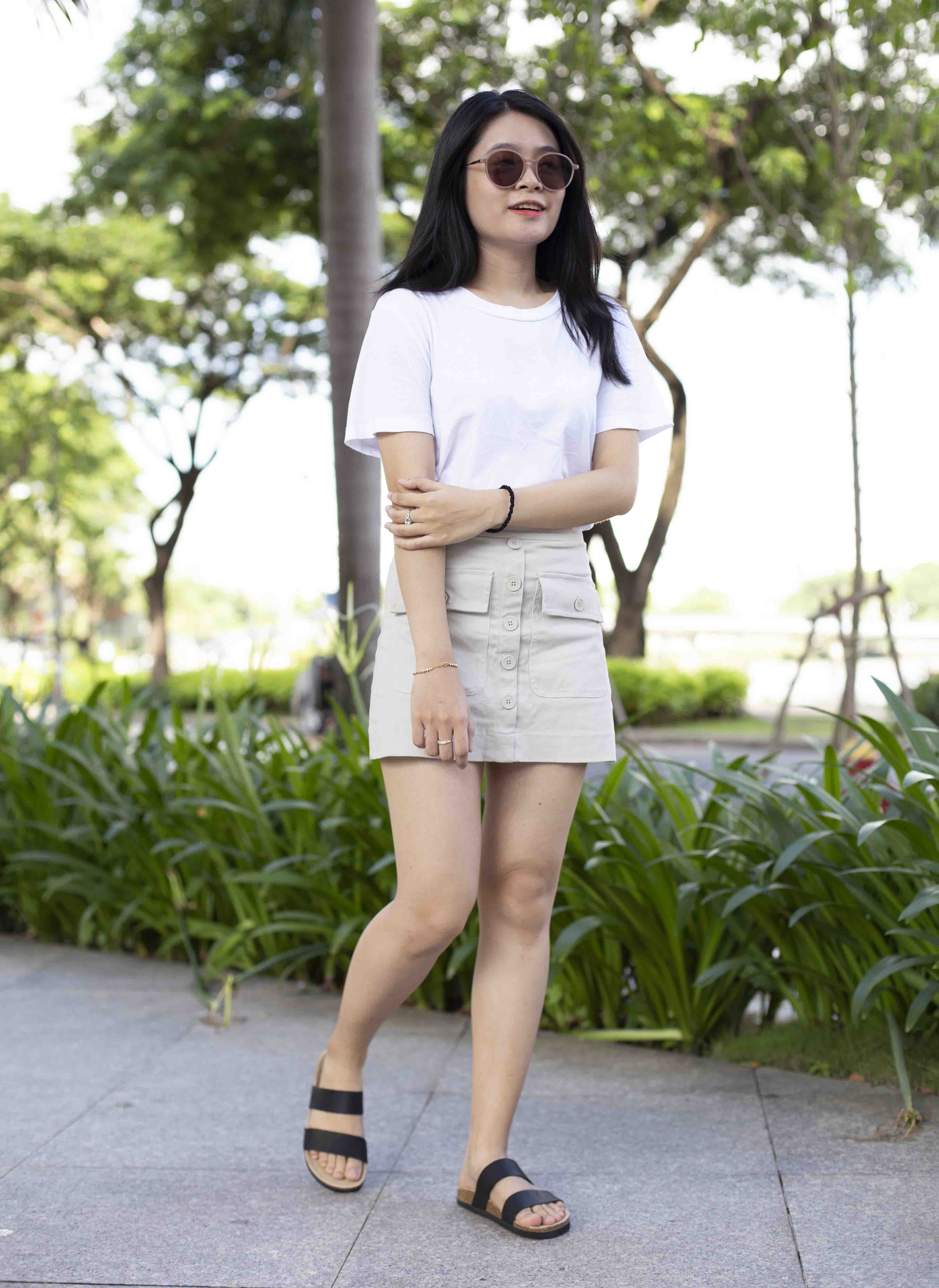Dép unisex 2 quai da bò đen đế trấu