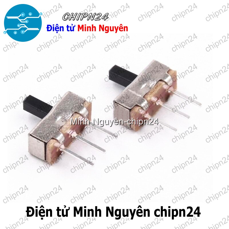 [5 cái] (K84) Công Tắc Gạt SS12D00 G5 1P2T (3 chân 2 vị trí Thẳng) - HH005726