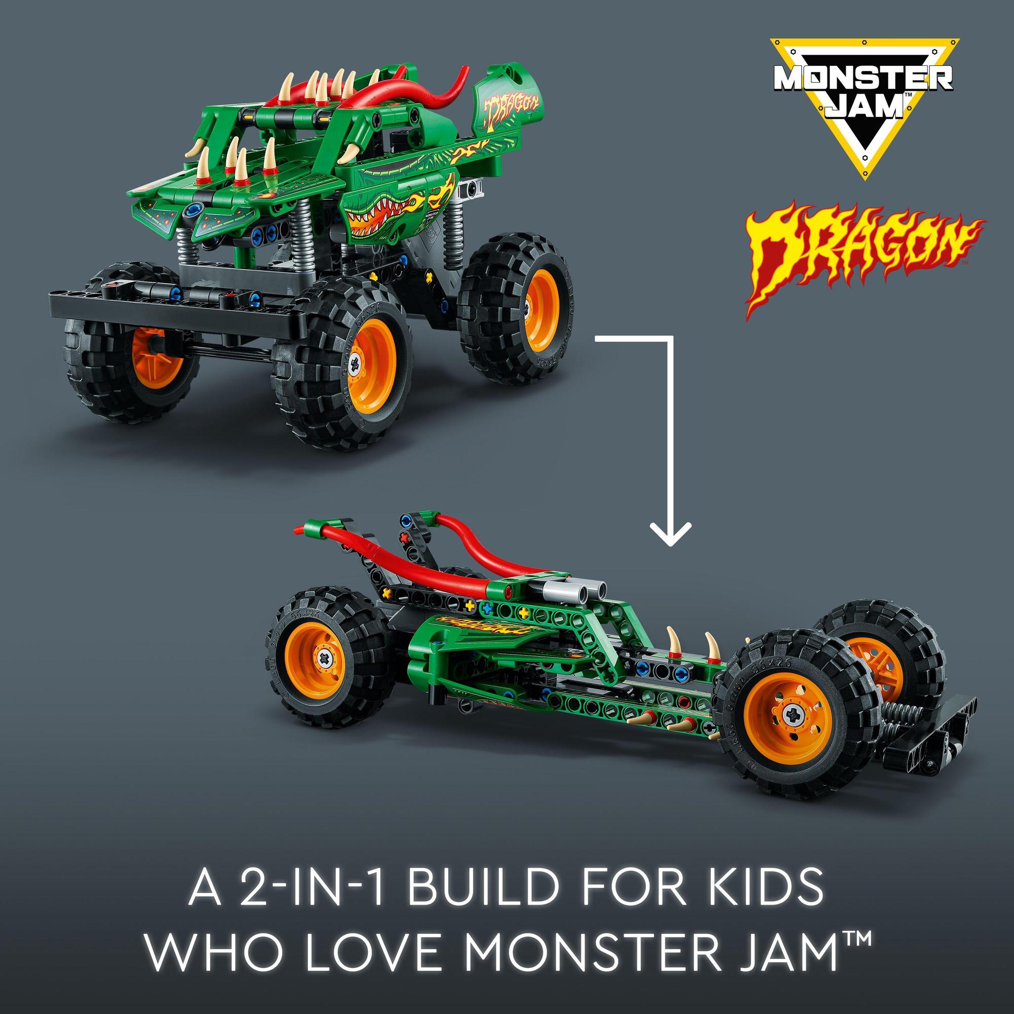 LEGO TECHNIC 42149 Chiến Xe Monster Jam™ Dragon™ (217 Chi Tiết)