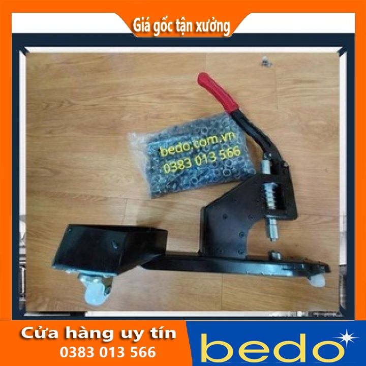 Máy dập khuy bạt BEDO-máy đục ore-đóng khoen lỗ bạt