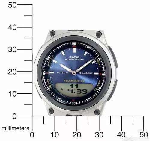 Đồng hồ nam dây thép không gỉ Casio AW-80D-2AVDF (Bạc)