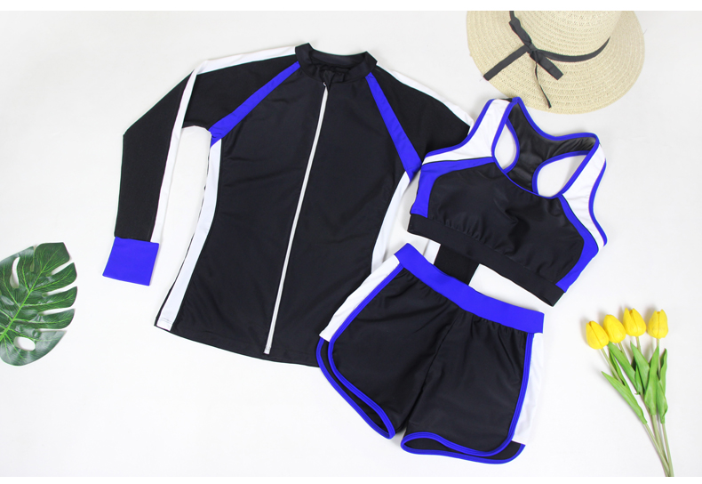 [HCM]Đồ bơi nữ set 3 món kiểu dáng thể thao