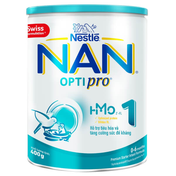 [Date 7.2024] Sữa Bột Thụy Sỹ Nan Optipro 1 Lon 900g