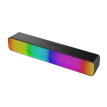 Loa nghe nhạc kết nối bluetooth simetech kq-07b có led siêu đẹp