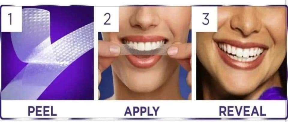 [ 100% chính hãng] Miếng dán tẩy trắng răng Oral-B 3D White Whitestrips (1 hộp 14 miếng )