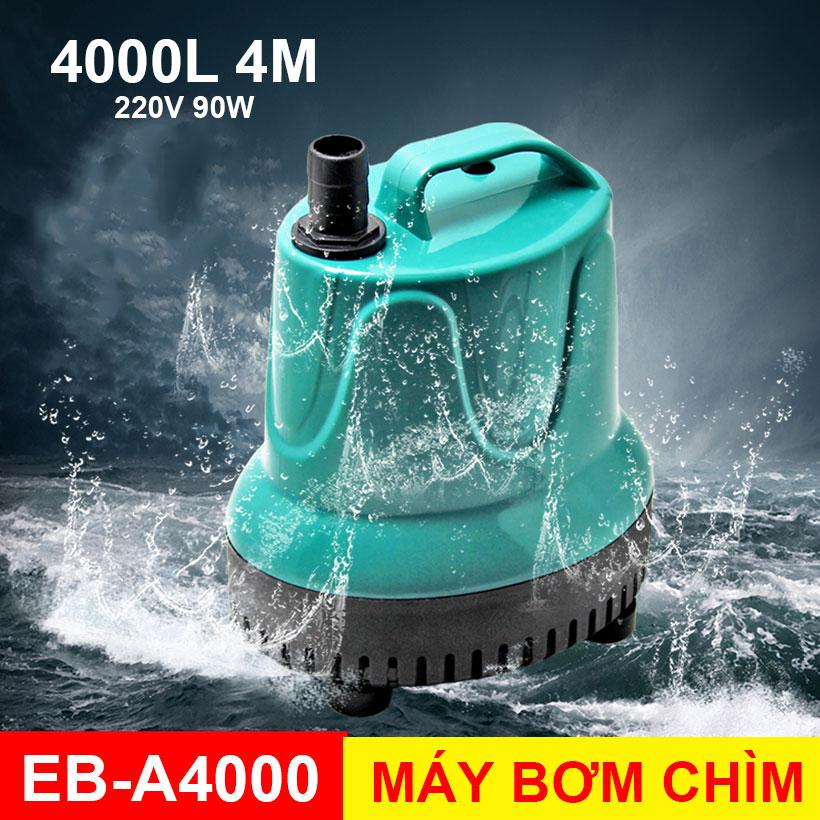 Máy Bơm Chìm Hồ Cá Hòn Non Bộ 220V 4000L EB-A4000