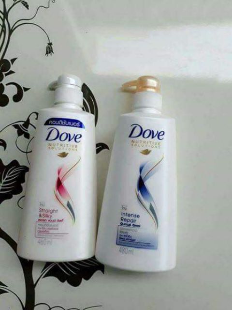 COMBO GỘI XẢ DOVE THÁI LAN (GỘI 480ML XẢ 460ML)