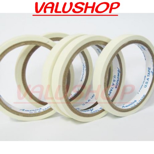 Băng keo giấy size 12mm - 24mm - 48mm Dày - Đẹp