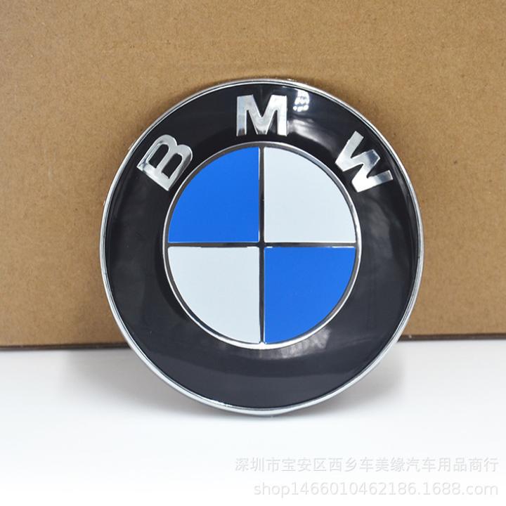 1 chiếc logo biểu tượng sau xe BMW74 đường kính 74mm