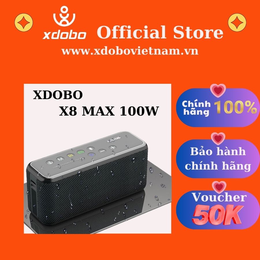 Loa di động bluetooth XDOBO X8 MAX - Công suất 100W