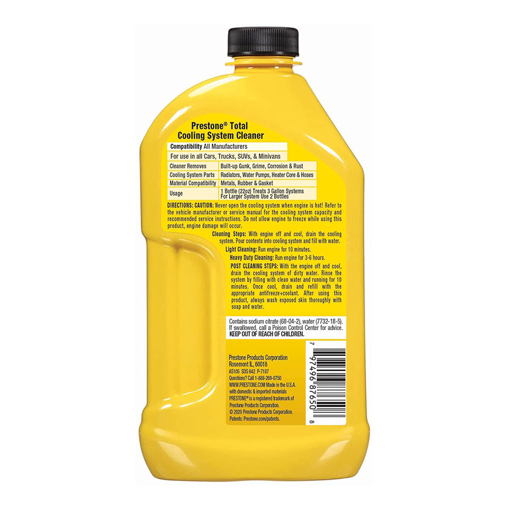 Dung Dịch Làm Sạch Két Nước Prestone Radiator Flush Cleaner 650ml