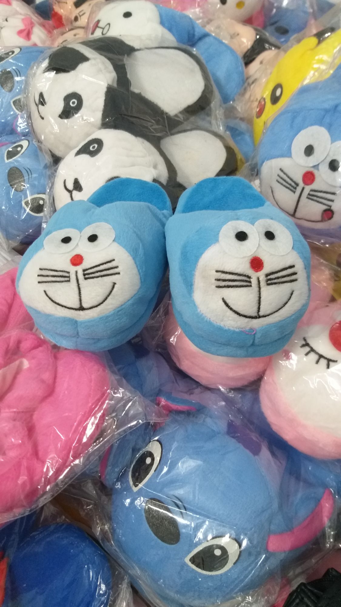 dép bông nhí cho bé
