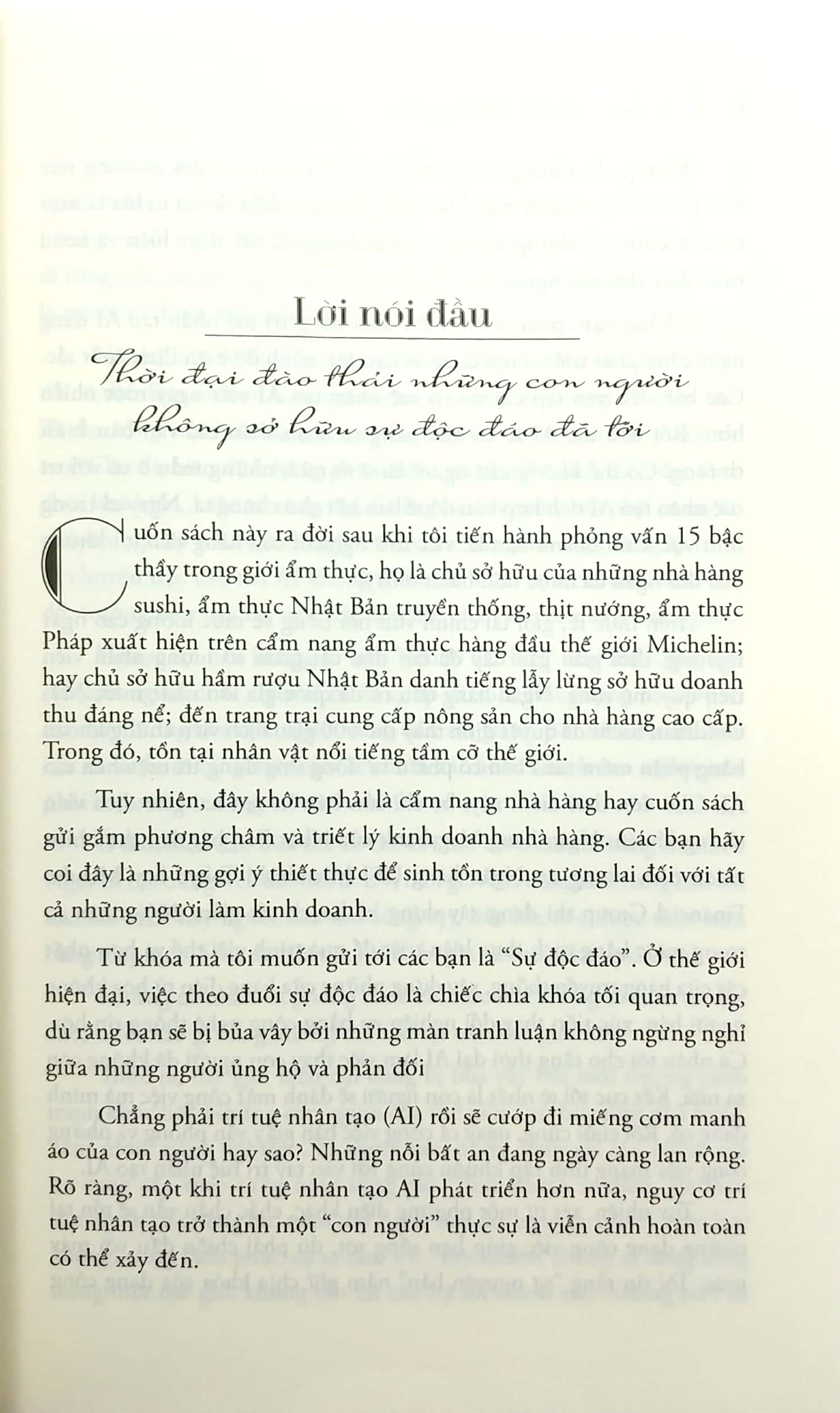 Sách - Độc Tôn Để Trường Tồn
