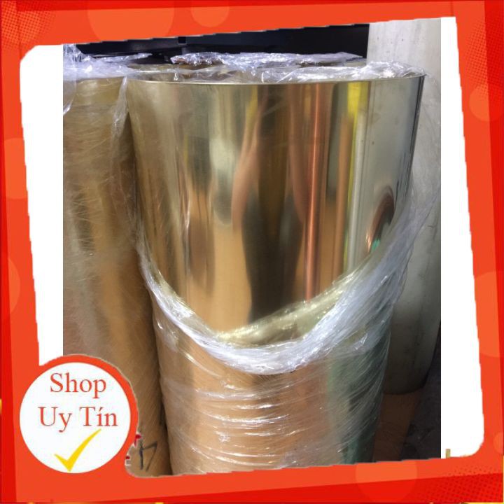 Đồng Tấm Vàng 0.3mmx600x600mm(Dài x Rộng x Cao)