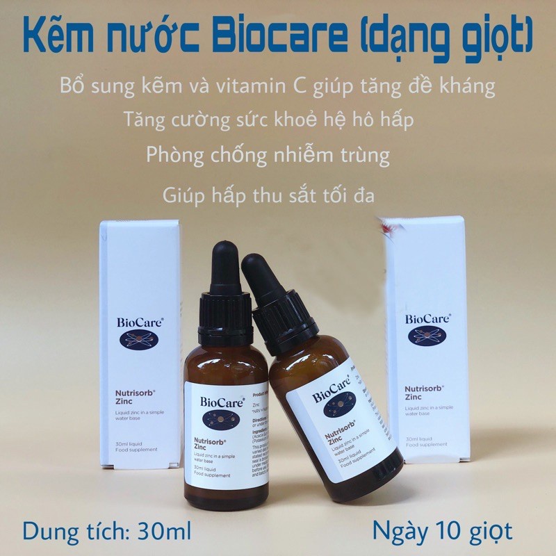 Nutrisorb Liquid Zinc Complex 30ml
