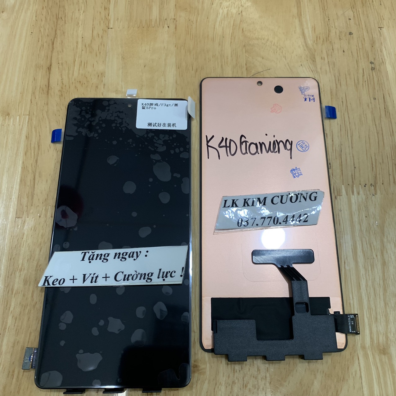 Màn hình tương thích redmi k40 gaming / poco f3 GT zin hãng