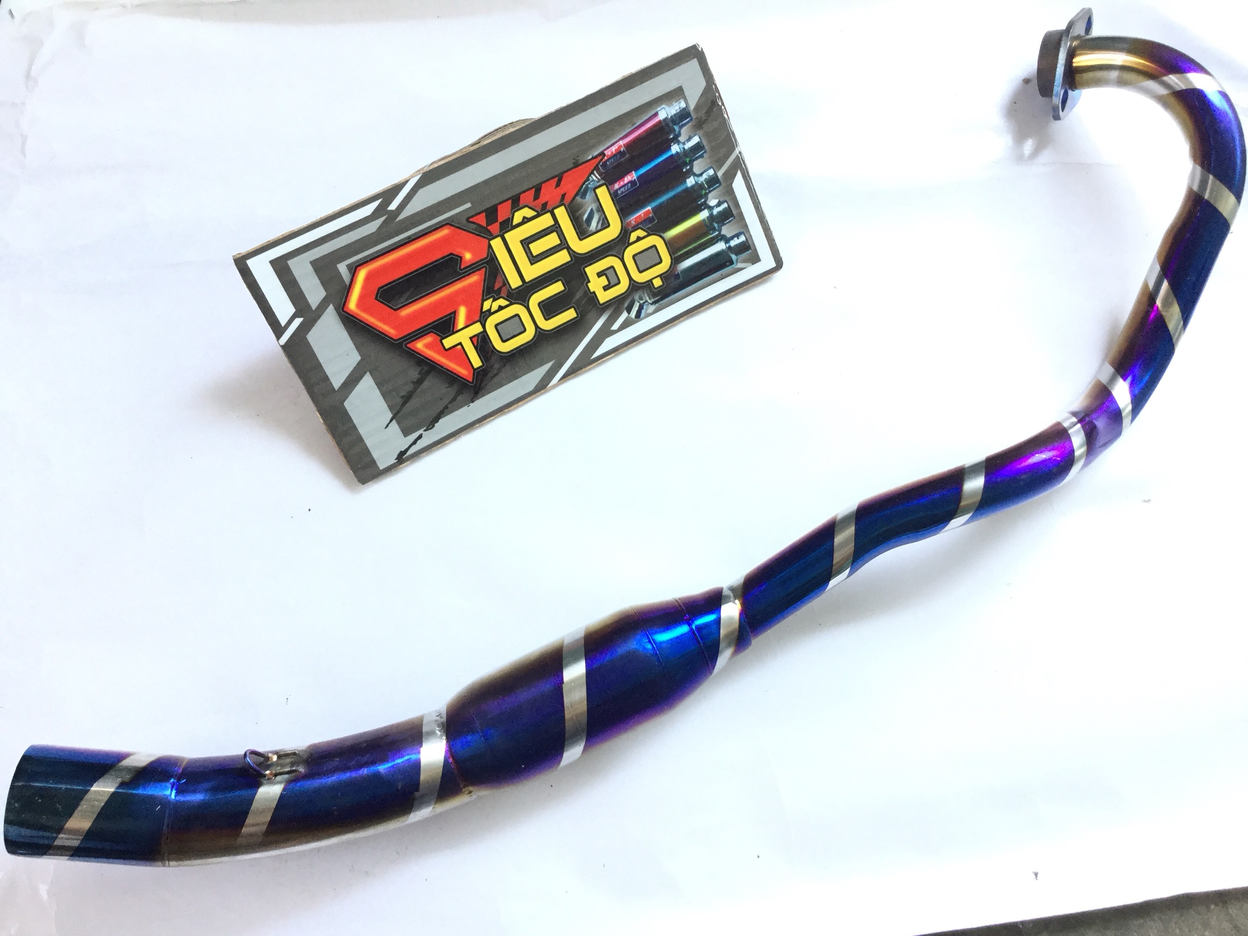 Cổ pô Ex 135 bầu hơi titan gắn lon pô độ cho xe Exciter 135 độ bô , Sản Phẩm Chất Lượng, Gian Hàng Uy Tín, Giá Cả Cực Tốt, Mua Ngay.