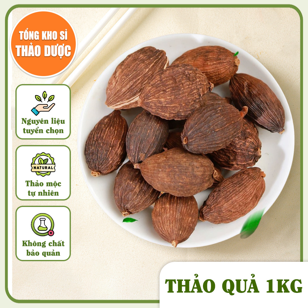 Thảo quả khô Tây Bắc 1kg, qủa to, thơm, làm gia vị nấu ăn, nấu phở, xông nhà