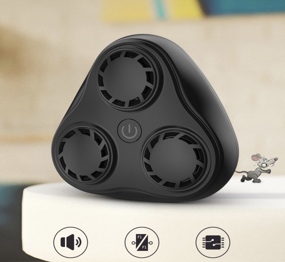IT Smart Máy đuổi chuột siêu âm PEST REPELLER >200m² 2022