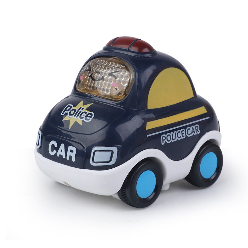 Xe ô tô đồ chơi cho bé KAVY chạy đà quán tính mô tả xe cảnh sát, cứu hỏa, taxi, bus đẹp dễ thương