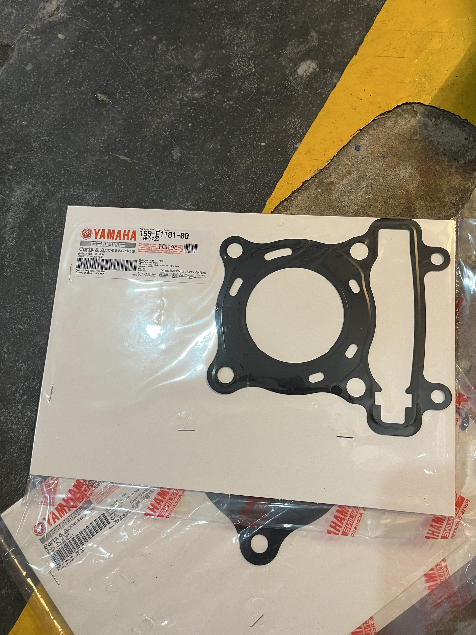 Ron nắp quy lát Exciter 135 chính hãng Yamaha