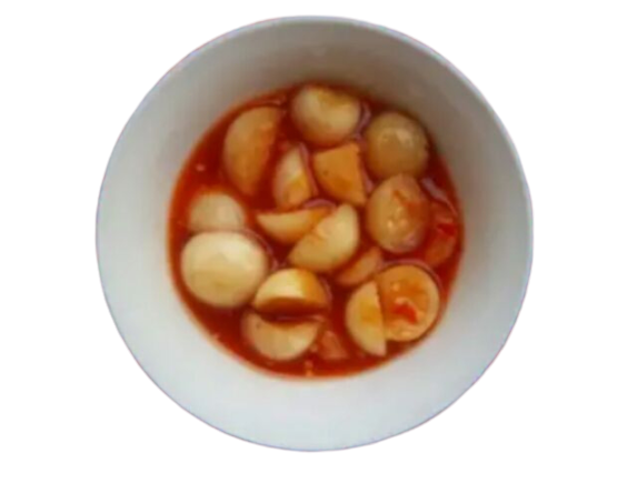 Hàng sẵn HCM Mắm dưa cà Huế  Hộp 400 gram