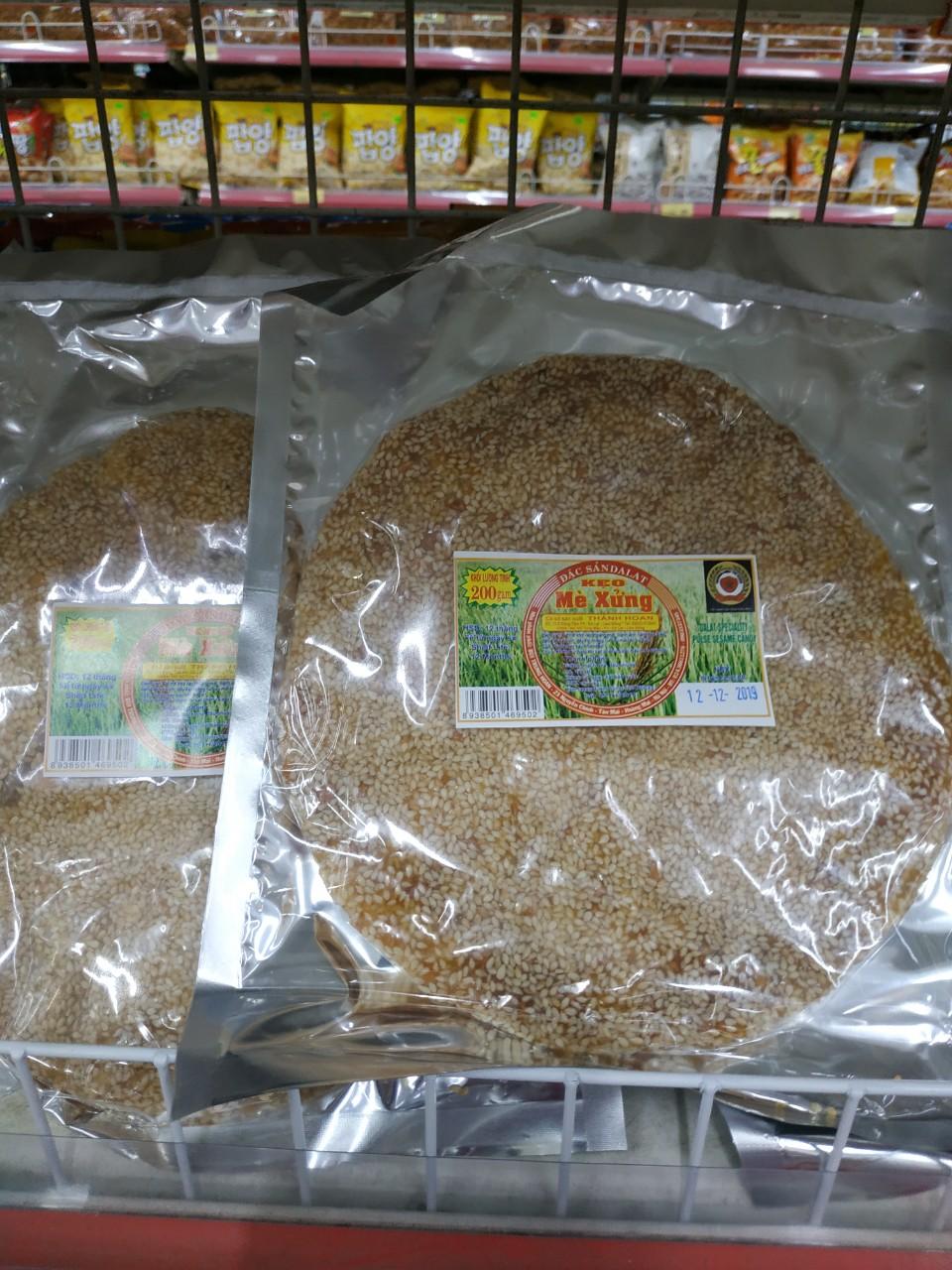 kẹo mè xửng đà lạt 200g