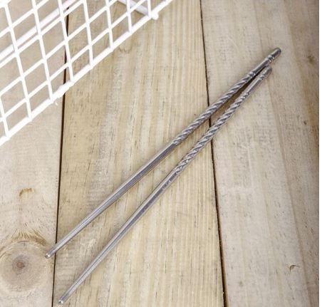 Bộ 5 đôi đũa inox xoắn cao cấp