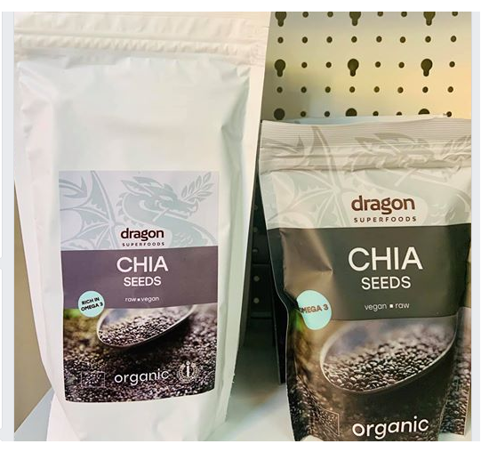 Hạt chia organic Dragon Superfoods 200g