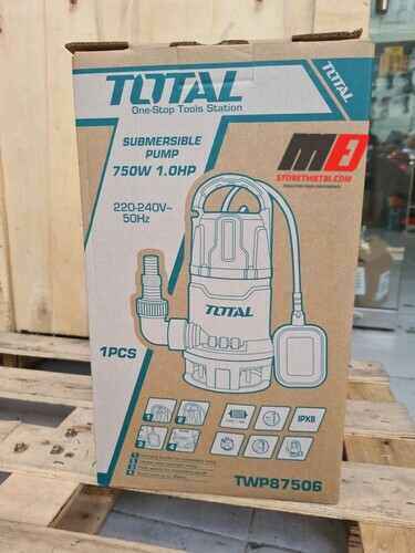 Máy Bơm Chìm Nước Thải 750W 1HP Total TWP87506