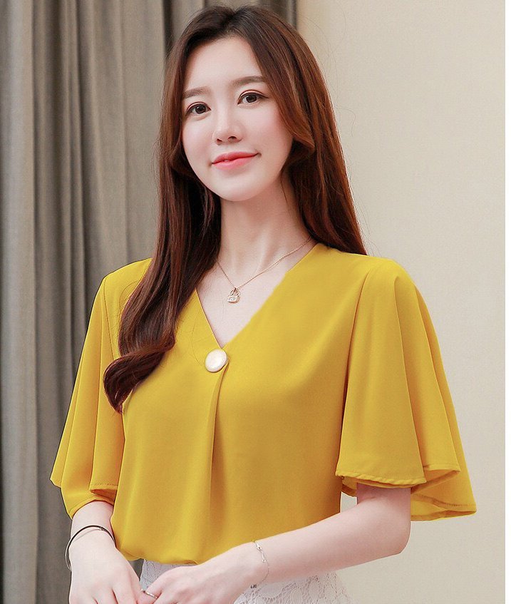 [HCM]ÁO KIỂU CINDY TAY LOE