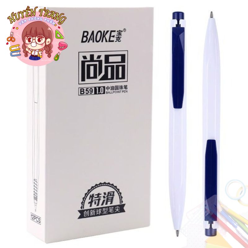 Bút bi 1.0mm baoke b59