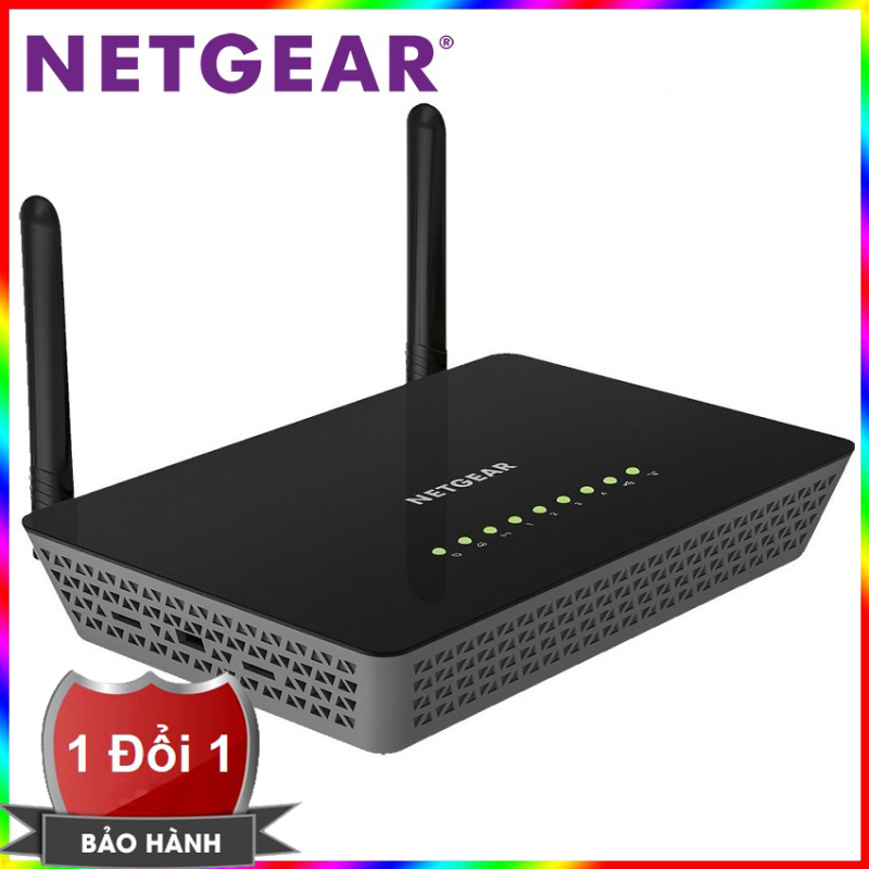 NETGEAR R6220 AC1200 Smart WiFi Router 802.11ac 2.4G&5G Dual Band Gigabit 300Mbps+867Mbps 128M RAM 128M ROM USB 2.0 - Bộ phát sóng Wifi router NETGEAR R6220 Chuẩn AC 1200 Mbps